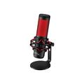 Microphone HyperX QuadCast bidirectionnel / omnidirectionnel - Noir / Rouge