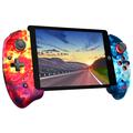 IPEGA PG-9083A/B Manette de jeu rétractable sans fil Bluetooth Gamepad PUBG Joystick Pad pour IOS/Android - Red Blue Flames