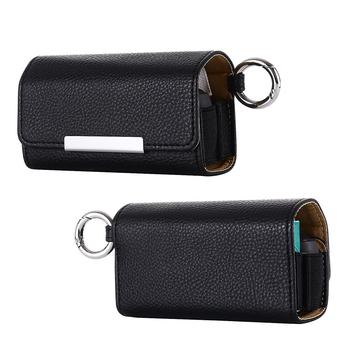 IQOS 3/3 DUO Etui en cuir pour E-Cigarette - Noir