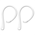 Crochets d\'oreille Apple AirPods 3 Anti-perte en TPU Imak - Blanc
