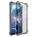 Coque HTC Desire 22 Pro en TPU Imak Anti-scratch - Noire / Transparente