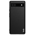 Coque Hybride Google Pixel 6a Imak LX-5 - Fibre de Carbone - Noire