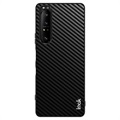 Coque Hybride Sony Xperia 1 III Imak LX-5 - Fibre de Carbone - Noire