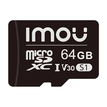 Carte mémoire Imou S1 microSDXC - UHS-I, 10/U3/V30 - 64Go