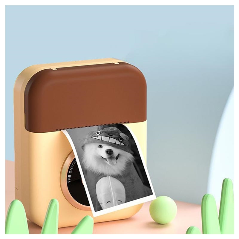 Instant Thermal Printer Digital Camera H1 for Kids 24MP