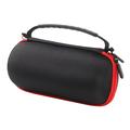 Étui de transport / sac de rangement antichoc en EVA avec sangle pour JBL Flip 7 - Rouge / Noir