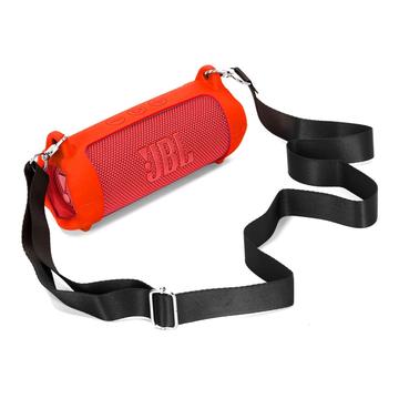 Étui Rigide EVA Pour Enceinte JBL Flip 7 - Housse De Transport Antichoc Avec Mousqueton, Noir
