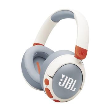JBL JR470NC Casque sans fil pour enfants - Blanc / Gris / Orange