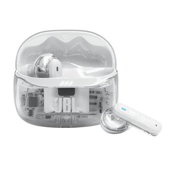 Écouteurs True Wireless JBL Tune Beam 2 Ghost Edition - Blanc