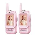 JK200 Talkie-walkie vidéo pour enfants avec caméra - 2 Pcs. - Rose