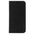 Étui à Rabat iPhone 13 Pro en Cuir JT Berlin BookCase Tegel - Noir
