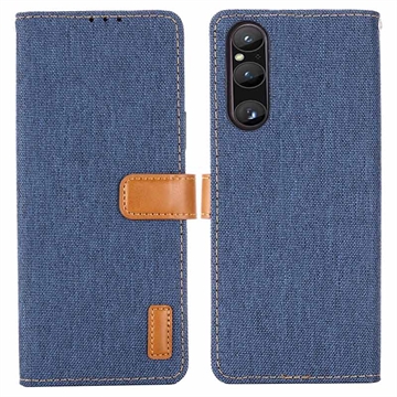 Étui Portefeuille Sony Xperia 1 V - Série Jeans