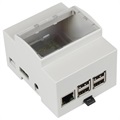 Boîtier Joy-IT Rail DIN pour Raspberry Pi - Blanc
