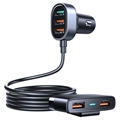 Chargeur Voiture Rapide 5 Ports USB Joyroom JR-CL03 Pro - 45W