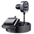 Chargeur Voiture Rapide Joyroom JR-CL05 5-Port - 2x PD USB-C, 3x QC3.0 USB - 72W