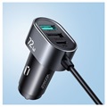 Chargeur Voiture Rapide Joyroom JR-CL05 5-Port - 2x PD USB-C, 3x QC3.0 USB - 72W