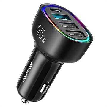 Chargeur Voiture Multi Port Joyroom JR-CL09 45W - Noir