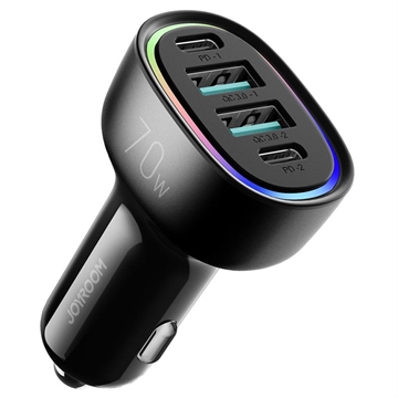 Chargeur Voiture Rapide Goobay 48W avec USB-C PD & USB-A QC3.0 - Noir