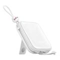 Joyroom JR-L008 Cutie Power Bank 10000mAh avec câbles USB-C et Lightning - 22.5W
