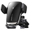 Support Voiture / Chargeur Sans Fil CW15 - 15W - Noir