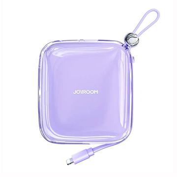 Joyroom Jelly JR-L005 Lightning Power Bank 10000mAh - Ports USB-C, USB-A - Violet