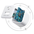 Mini Chargeur Rapide Joyroom L-QP303 PD&QC3.0 - 30W - Blanc