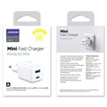 Mini Chargeur Rapide Joyroom L-QP303 PD&QC3.0 - 30W - Blanc