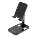 KAKUSIGA KSC-575 Support de téléphone de bureau Support de téléphone réglable pliable pour regarder, diffuser en direct