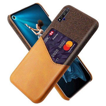 HONLEN Custodia In Pelle Gialla Per HUAWEI Nova 5T / Honor 20 – Stile Business E Protezione Agli Angoli! 📱💼
