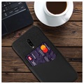 Coque OnePlus 7 KSQ avec Porte-Cartes - Noir