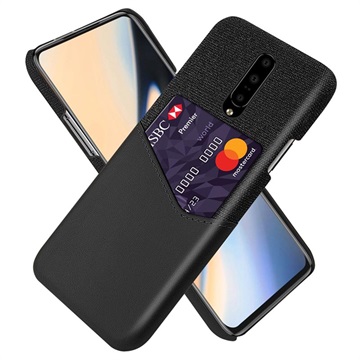 Coque OnePlus 7 Pro KSQ avec Porte-Cartes - Noir