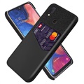 Coque Samsung Galaxy A20e avec Poche pour Carte KSQ - Noire