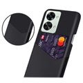 Coque OnePlus Nord 2T avec Porte-Cartes KSQ - Noire