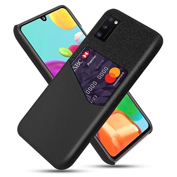 Coque Samsung Galaxy A41 avec Porte-Cartes KSQ - Noir