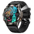 KT80 Sports Smart Watch - Étanche 3ATM, Appel Bluetooth, 1.46" Écran tactile HD, Lampe de poche intégrée