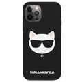 Coque en Silicone iPhone 12 Pro Max Karl Lagerfeld Choupette