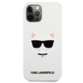 Coque en Silicone iPhone 12 Pro Max Karl Lagerfeld Choupette