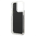 Coque iPhone 13 Pro Max Karl Lagerfeld Gatsby Liquid Glitter - Noire