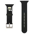 Bracelet Apple Watch 7/SE/6/5/4/3/2/1 Karl Lagerfeld Ikonik - 41mm/40mm/38mm - Noir