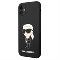 Coque iPhone 11 en Silicone Karl Lagerfeld Ikonik