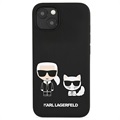 Coque iPhone 13 en Silicone Karl Lagerfeld Karl & Choupette