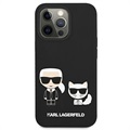 Coque iPhone 13 Pro en Silicone Karl Lagerfeld Karl & Choupette