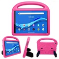 Coque Lenovo Tab M10 FHD Plus Antichoc Portative pour Enfants - Rose Vif