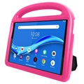 Coque Lenovo Tab M10 FHD Plus Antichoc Portative pour Enfants - Rose Vif