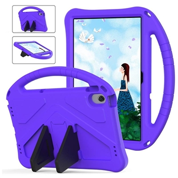 Coque Lenovo Tab M10 Plus Gen 3 Antichoc Portative pour Enfants - Violete