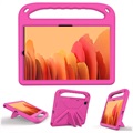 Coque Samsung Galaxy Tab S6/S5e Antichoc Portative pour Enfants - Rose Vif