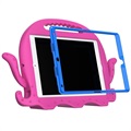 Coque iPad 10.2 2019/2020/2021 Antichoc Portative pour Enfants - Poulpe - Rose Vif