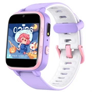 Montre Intelligente Étanche pour Enfants Y90 Pro avec Double Caméra (Emballage ouvert - Excellent) - Violet