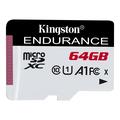 Carte mémoire Kingston microSDXC haute endurance SDCE/64GB - 64GB