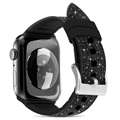 Bracelet Apple Watch 7/SE/6/5/4/3/2/1 Kingxbar Crystal Fabric - 41mm/40mm/38mm